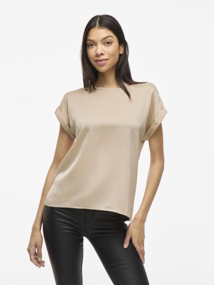 T-shirt VILA 275696 Cement