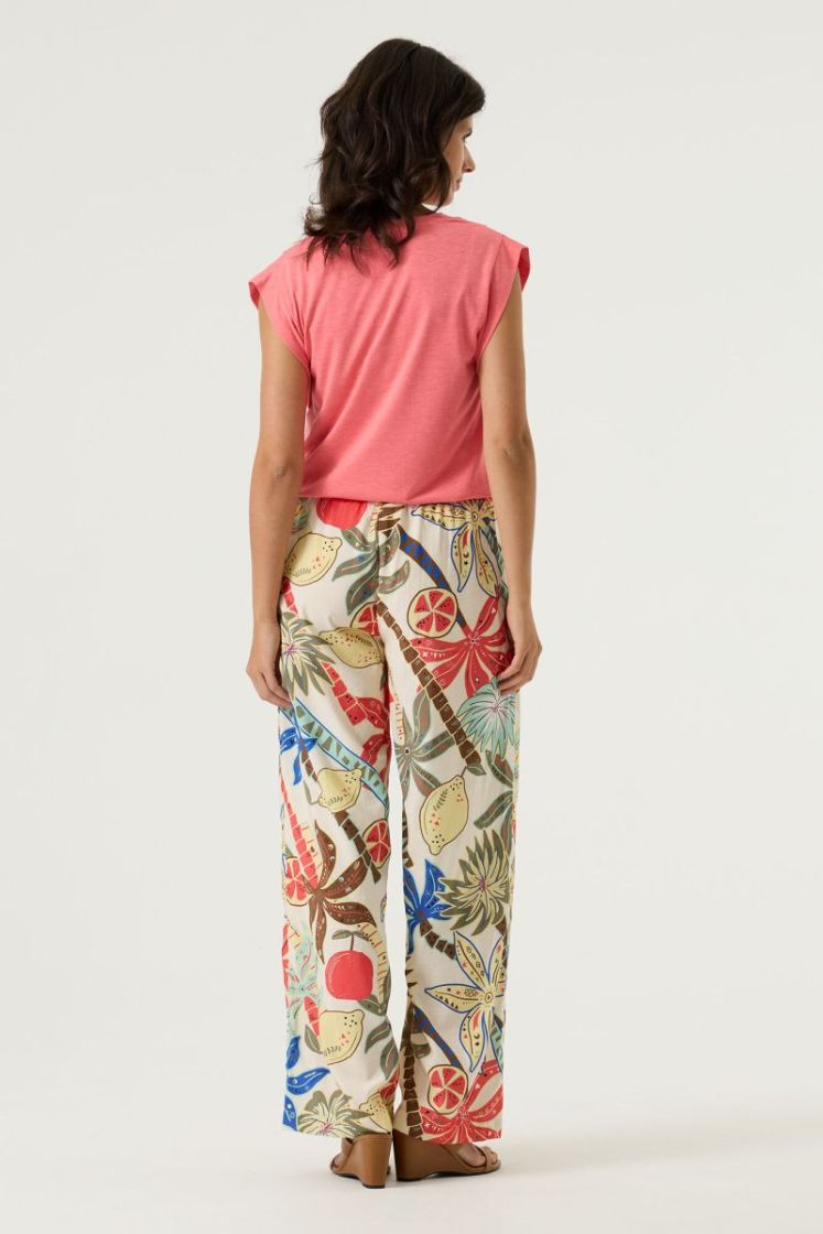 T-shirt GARCIA 1005-coral crus