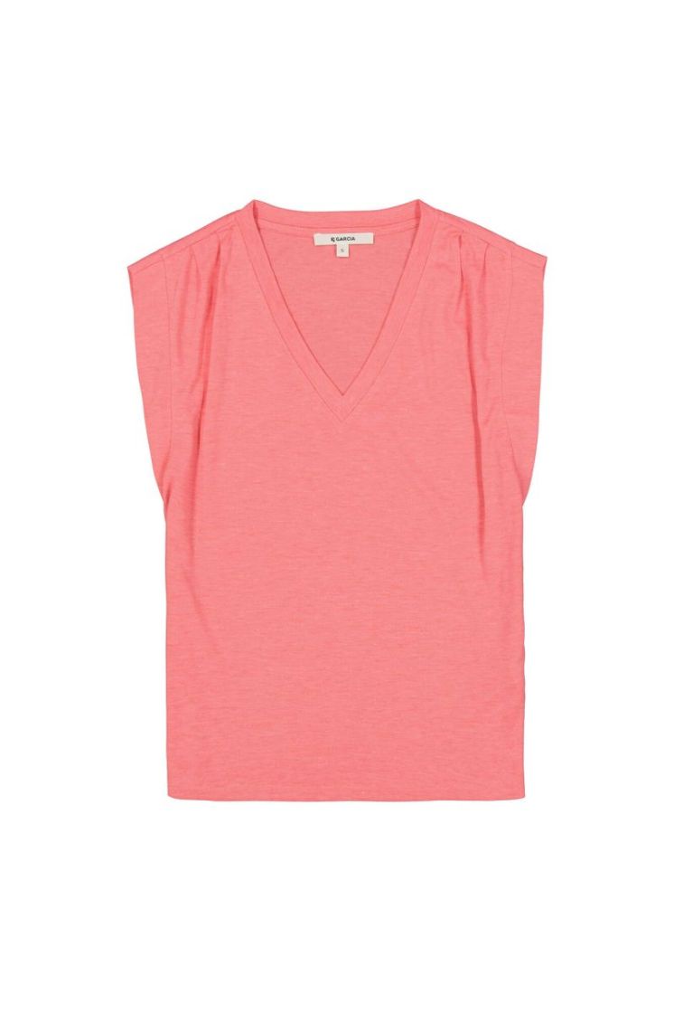 T-shirt GARCIA 1005-coral crus