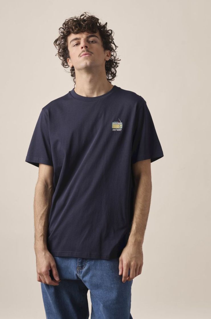 T-shirt ANTWRP 000407 INK BLUE