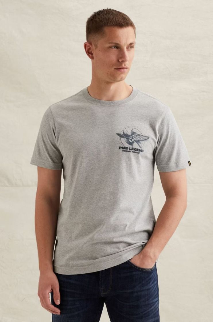 T-shirt PME LEGEND 940 Mid Grey Me