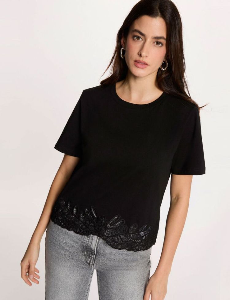 T-shirt MORGAN NOIR M
