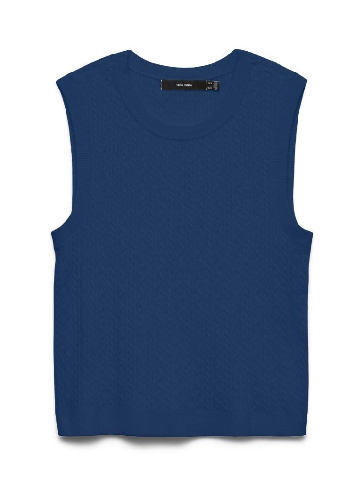 Pull VERO MODA 283597 Navy Peo