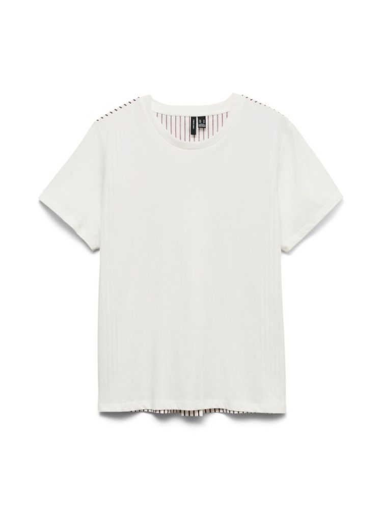 T-shirt VERO MODA 175598002 Snow
