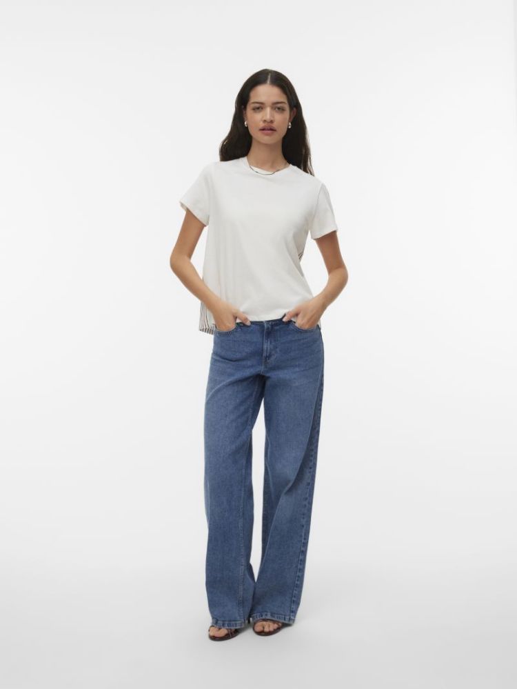 T-shirt VERO MODA 175598002 Snow