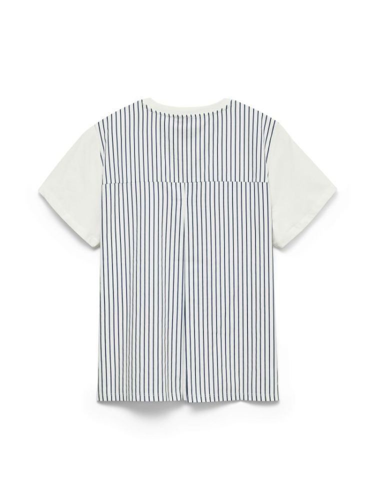 T-shirt VERO MODA 175598001 Snow