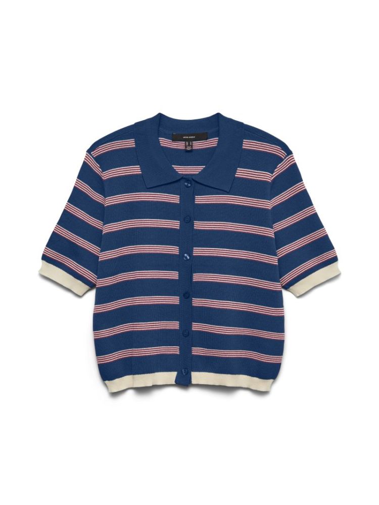 Polo VERO MODA 283597004 Navy