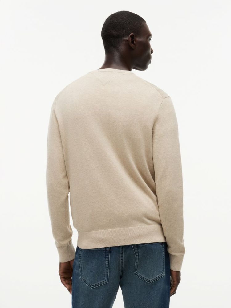 Pull TOMMY HILFIGER ADK BATIQUE KHA