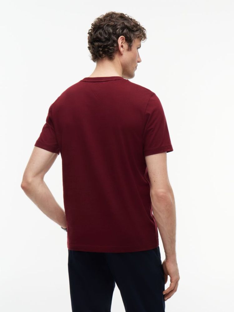 T-shirt TOMMY HILFIGER VLP BURGUNDY