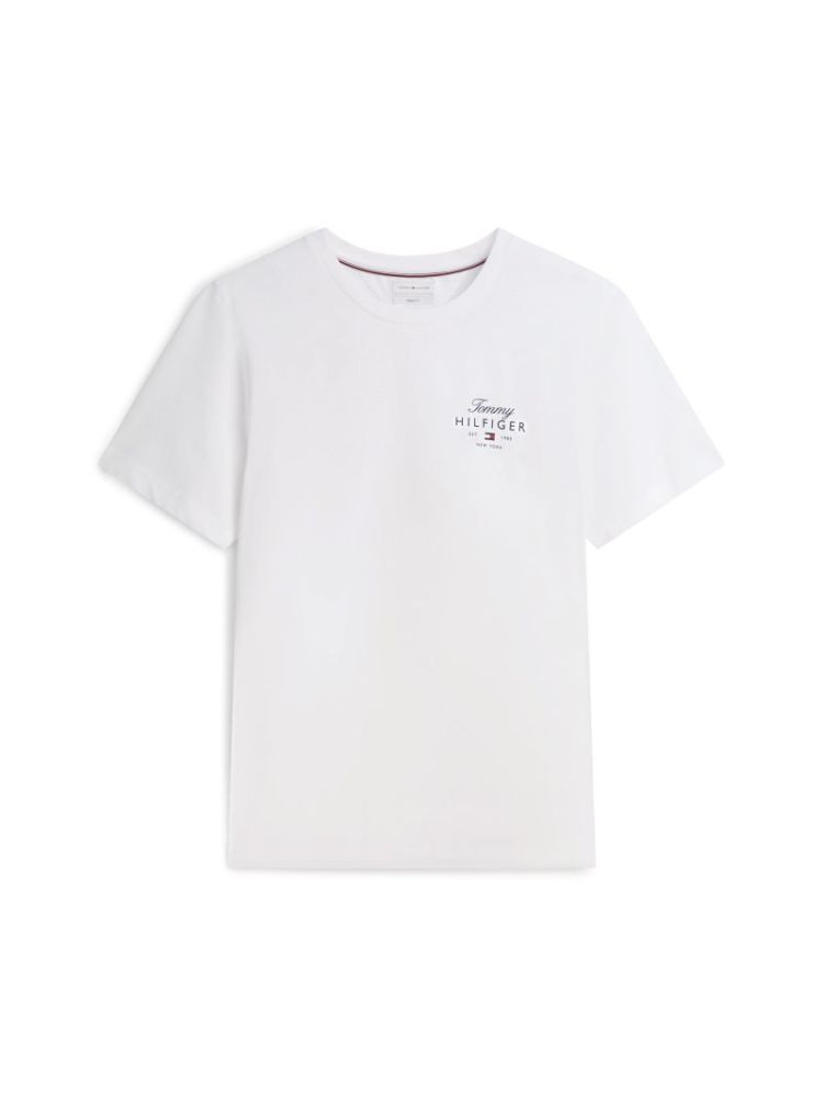 T-shirt TOMMY HILFIGER YBR WHITE