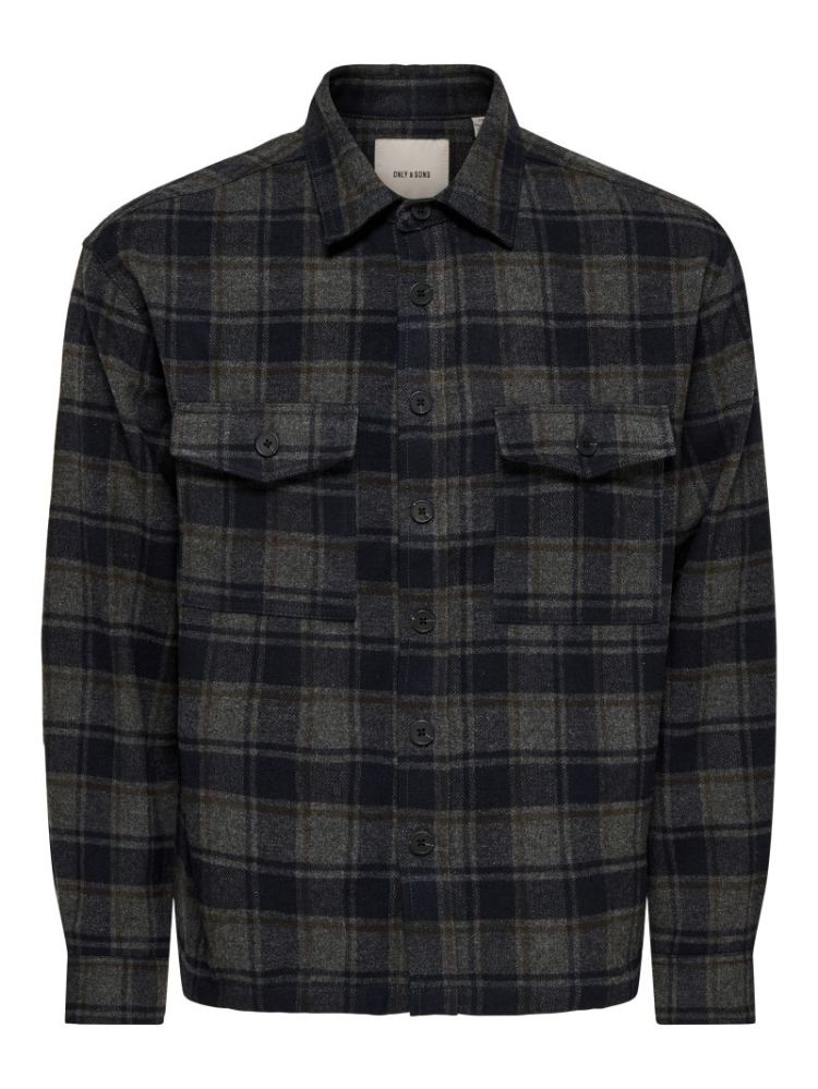 Hemd ONLY & SONS 187197 Dark Nav