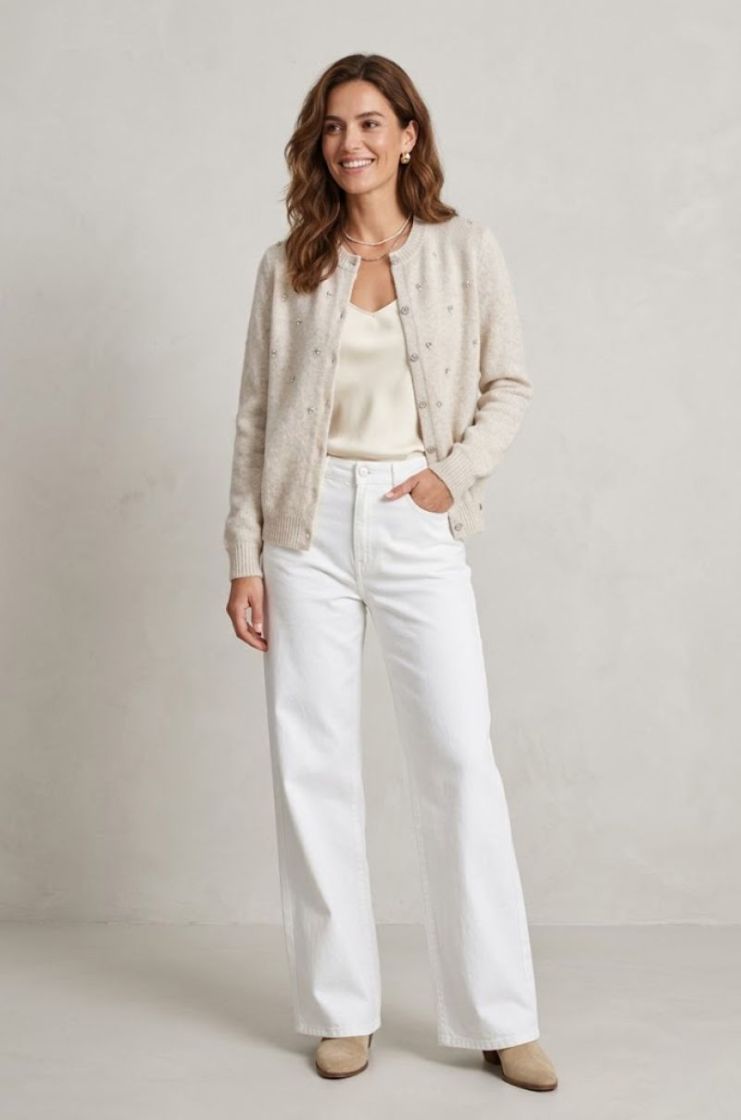 Gilet MICHA 2603 OFFWHITE
