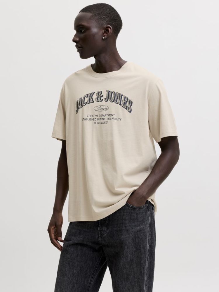 T-shirt JACK & JONES 176631 Moonbeam