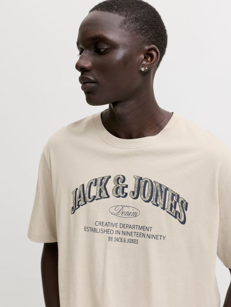 T-shirt JACK & JONES 176631 Moonbeam