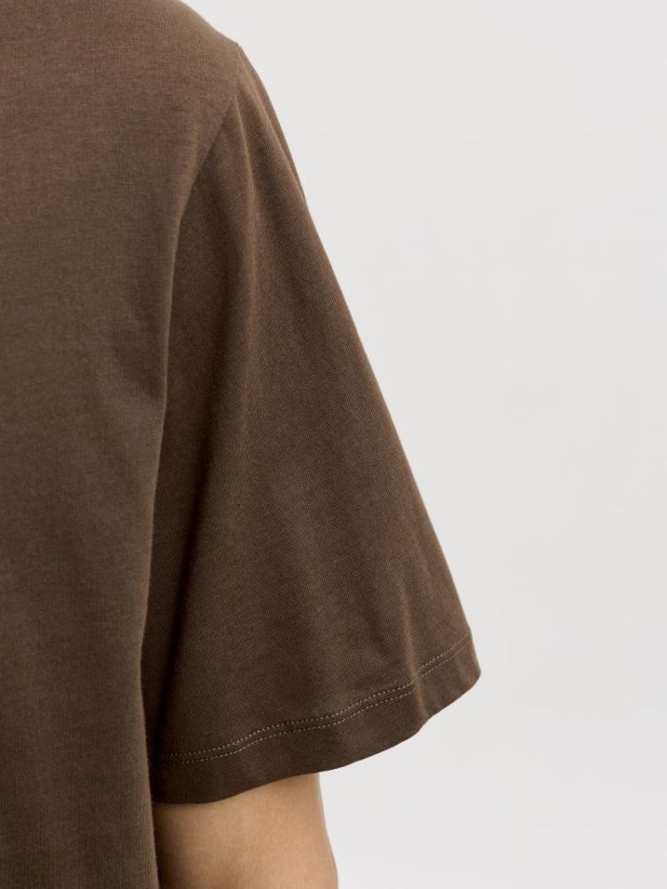 T-shirt JACK & JONES 307144 Cocoa
