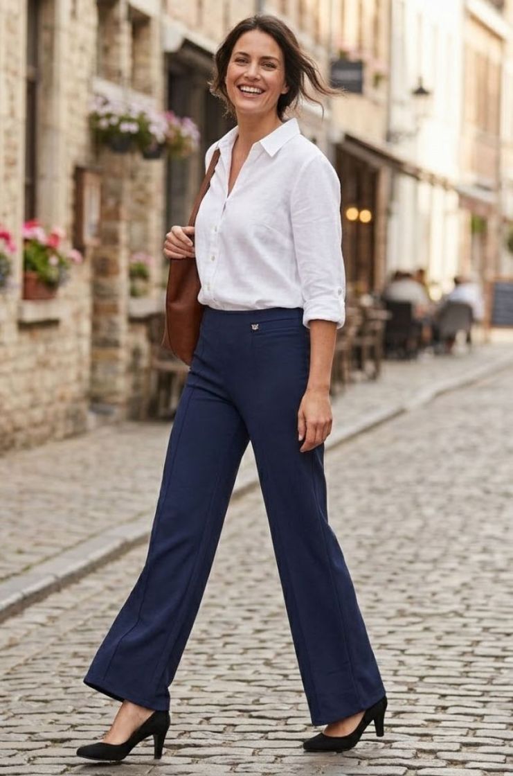 Broek AMELIE AMELIE NAVY