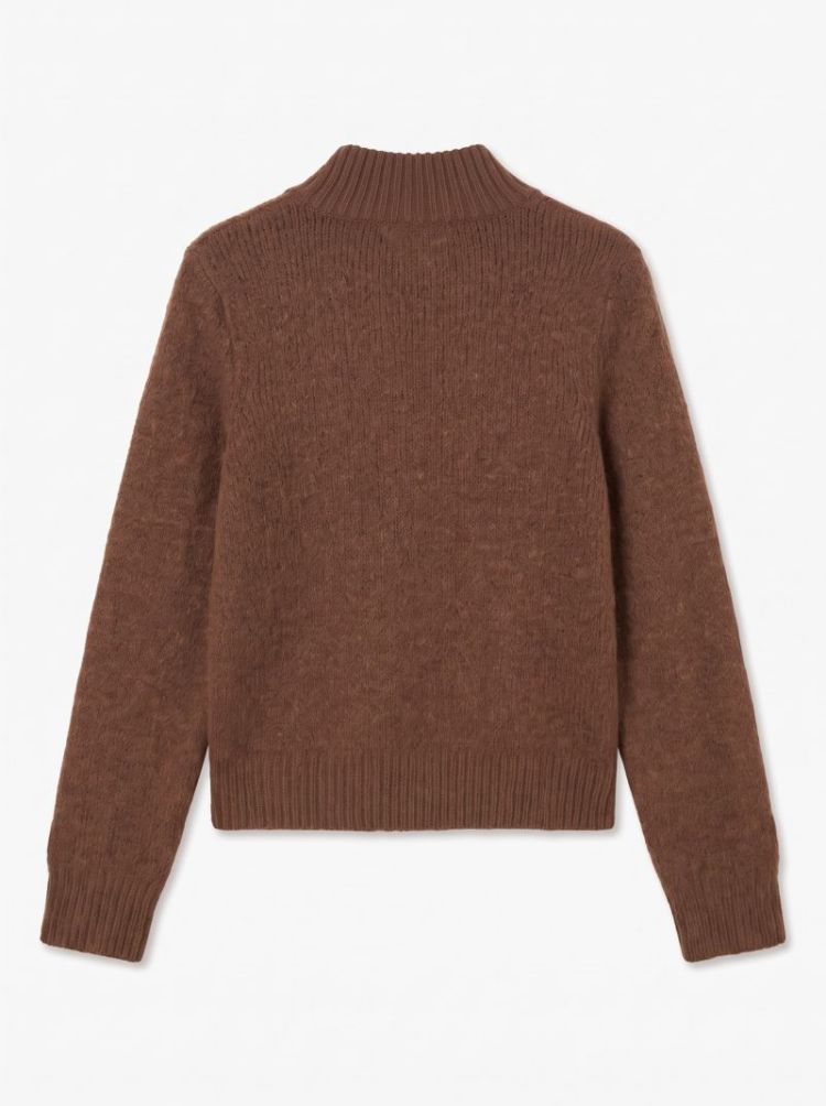 Pull VERO MODA 288475001 Cocoa