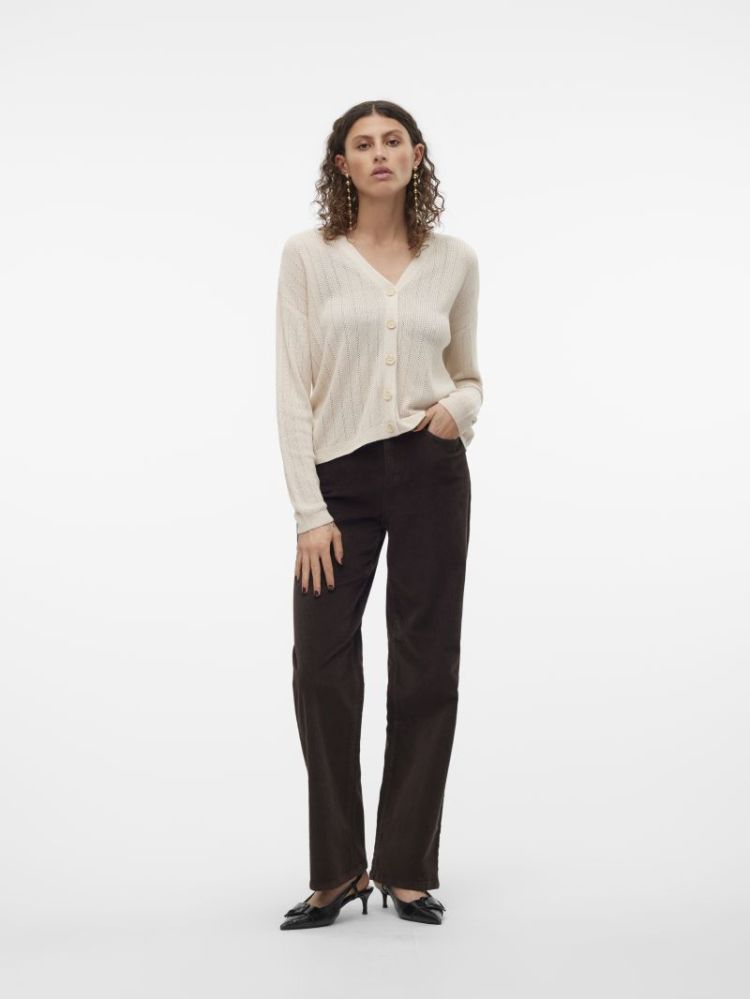Broek VERO MODA 297957 Chocolat