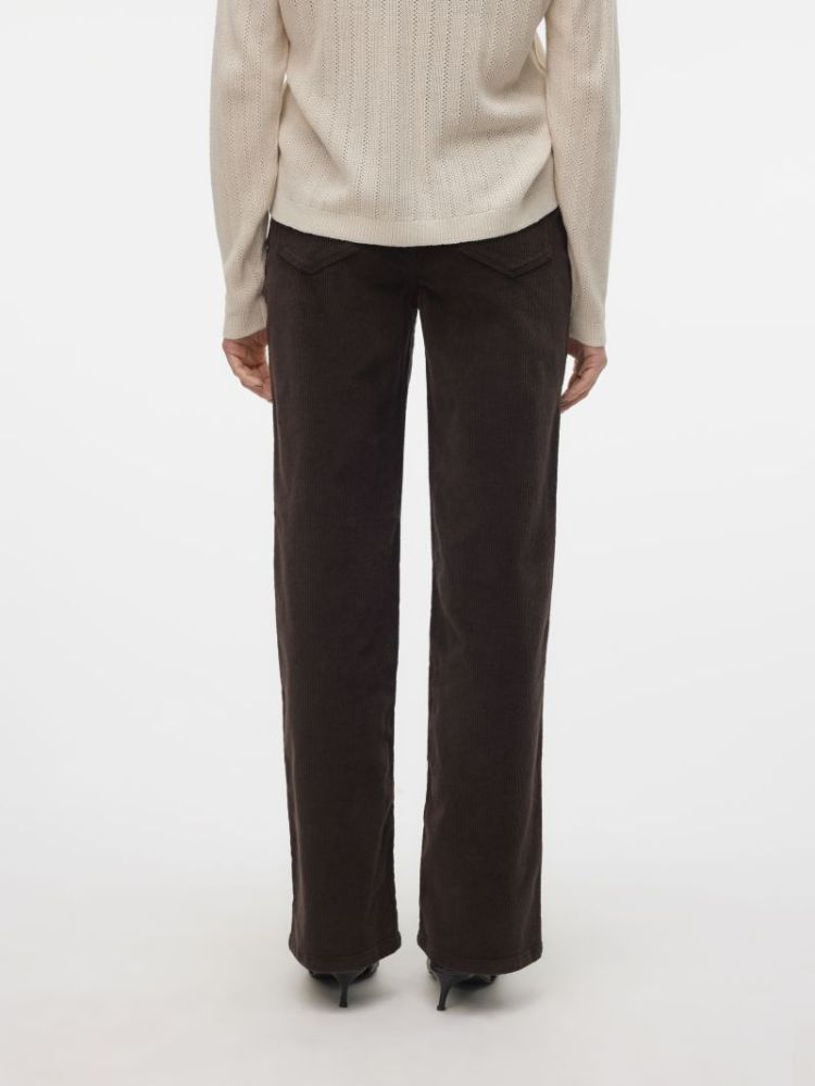 Broek VERO MODA 297957 Chocolat
