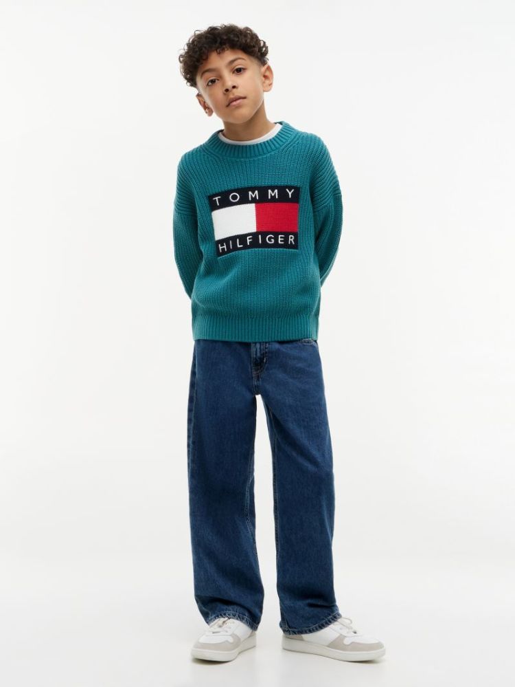 Broek TOMMY HILFIGER 1A4 DENIM MEDIU