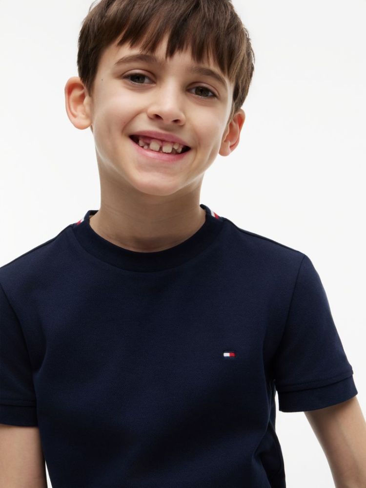 T-shirt TOMMY HILFIGER C1G DARK NIGHT 