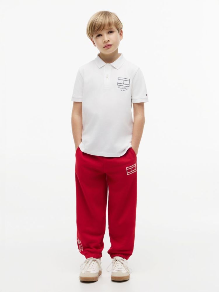 T-shirt TOMMY HILFIGER YBR WHITE