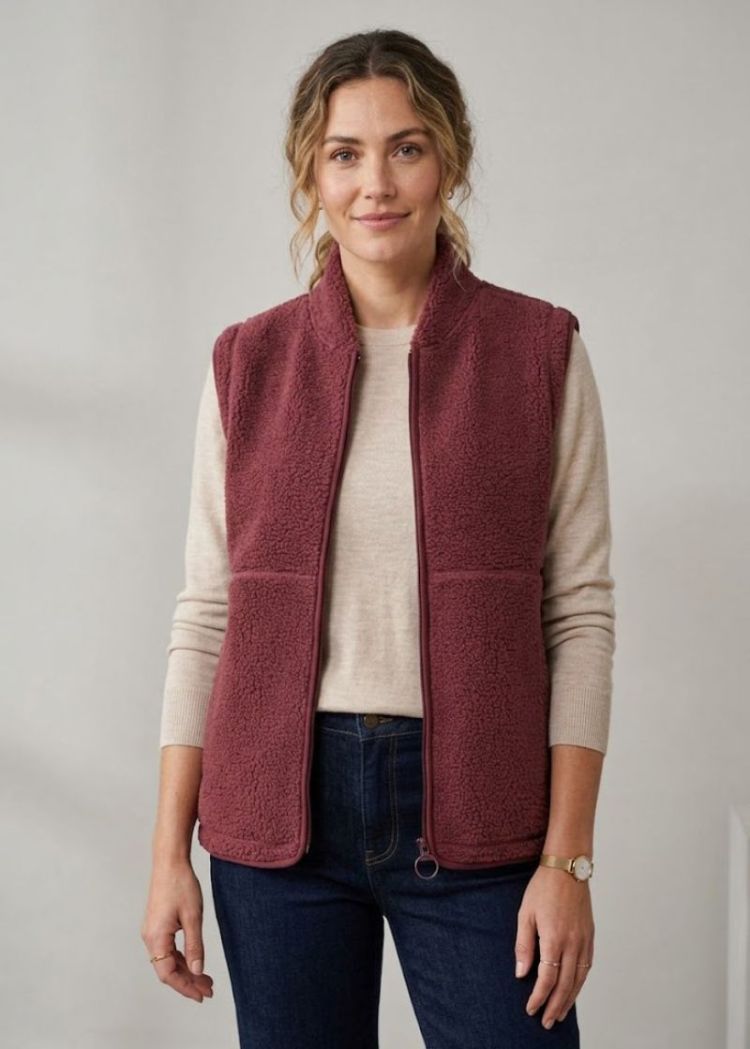 Gilet SOYA 4985 OXBLOOD RE