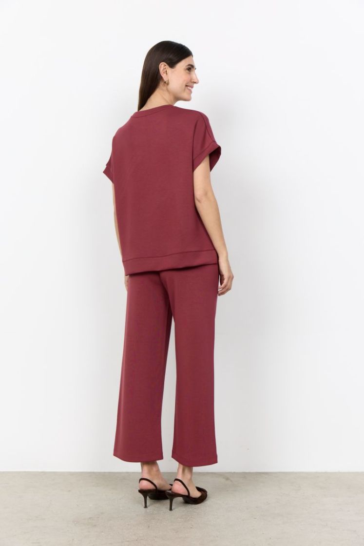 T-shirt SOYA 4985 OXBLOOD RE