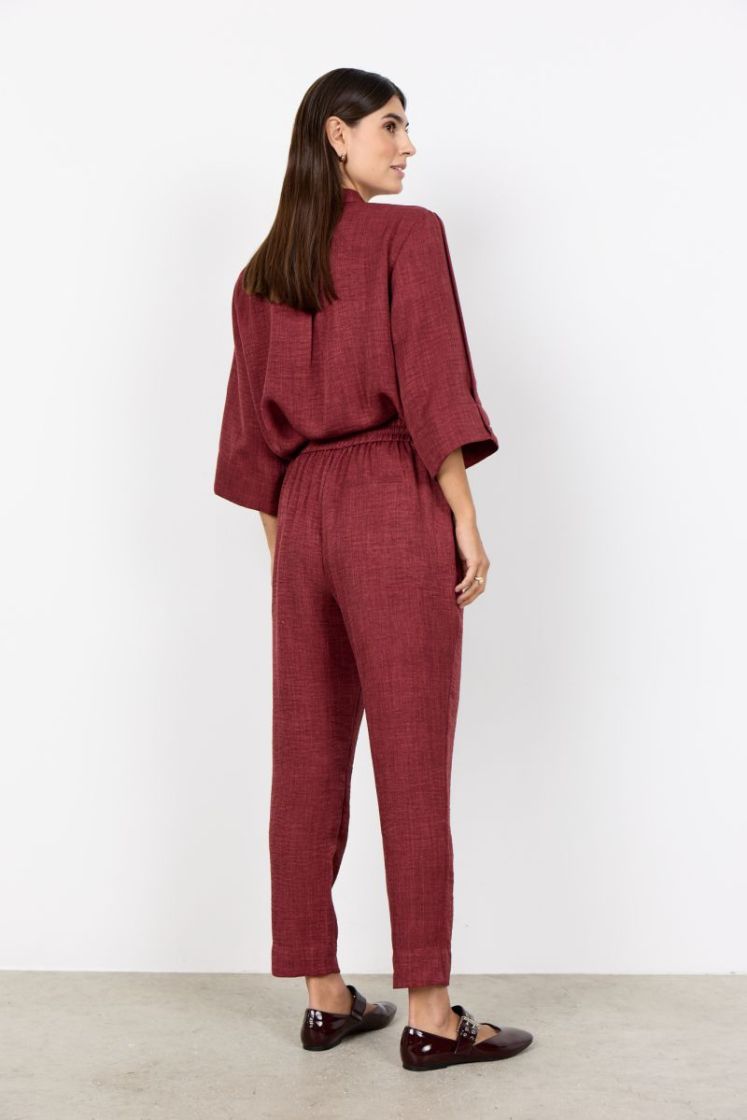 Broek SOYA 4985 OXBLOOD RE