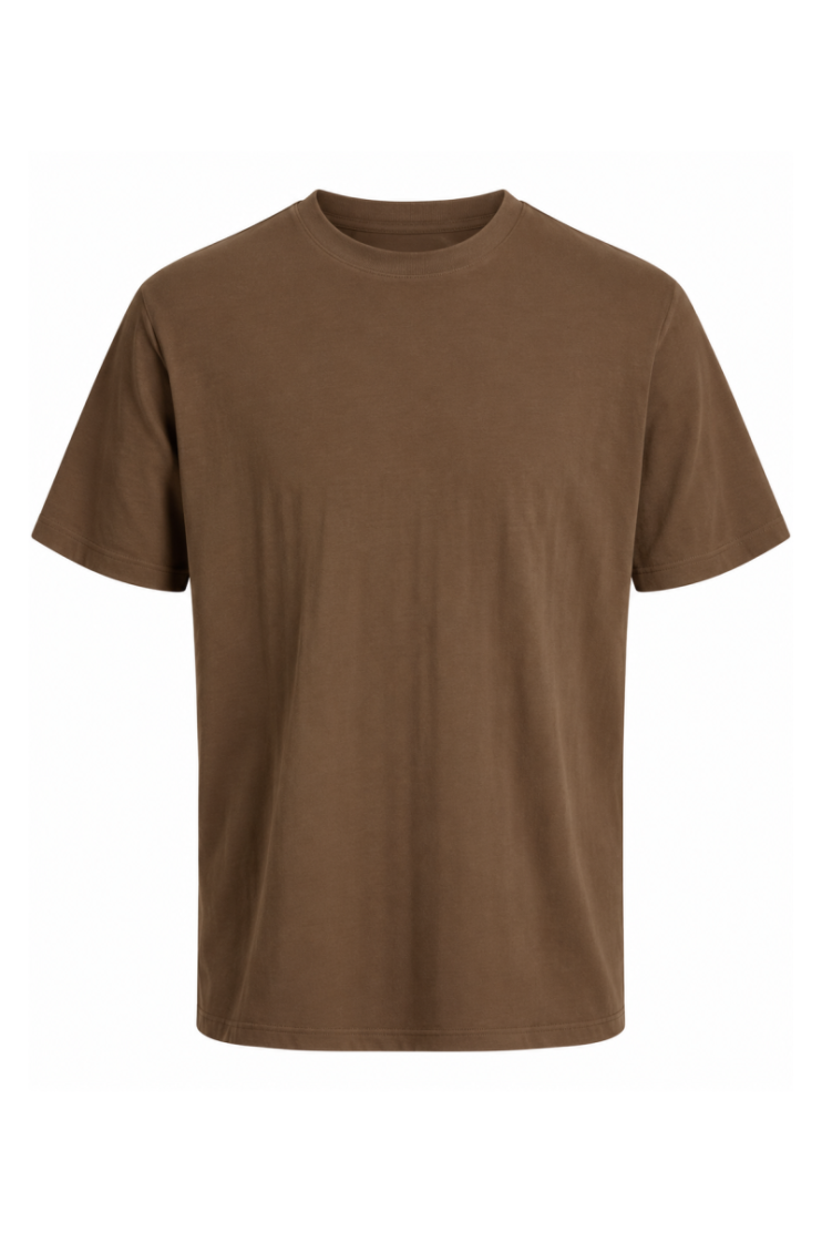 T-shirt JACK & JONES 307144 Cocoa