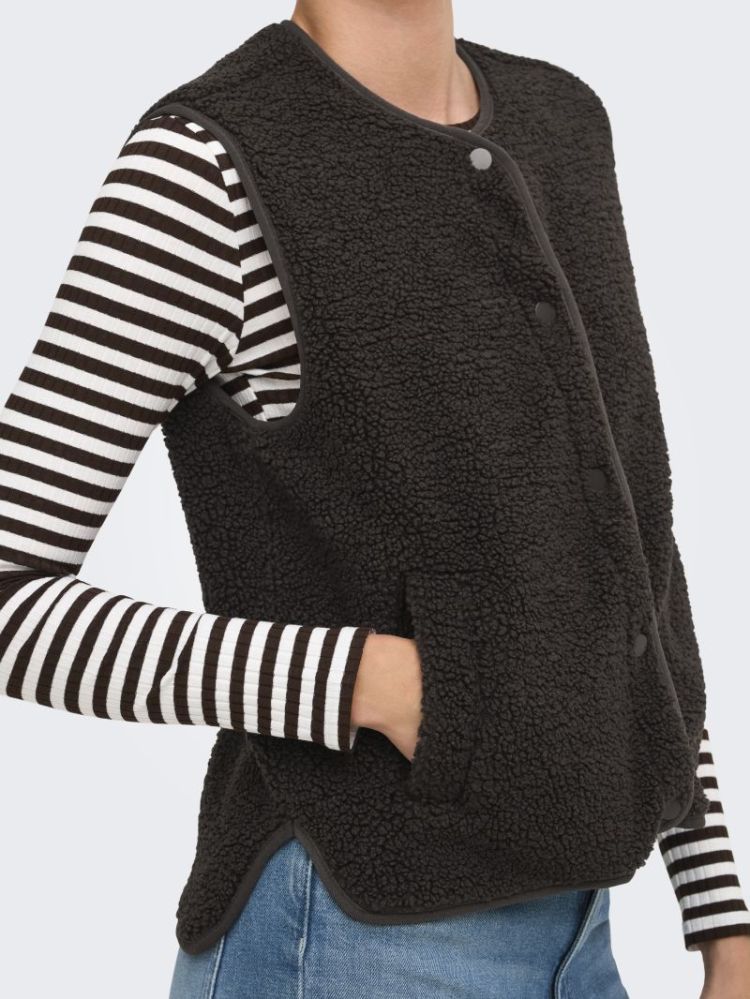 Gilet JDY 244915 Chocolat