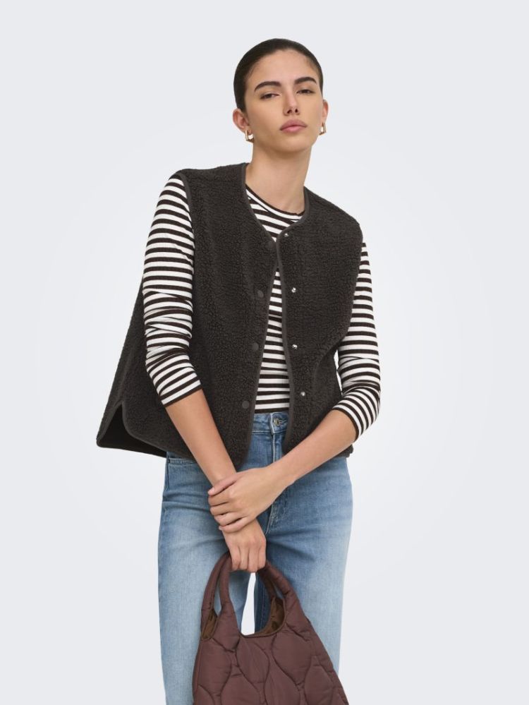 Gilet JDY 244915 Chocolat