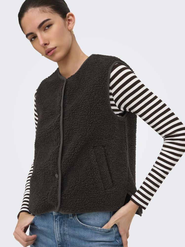 Gilet JDY 244915 Chocolat