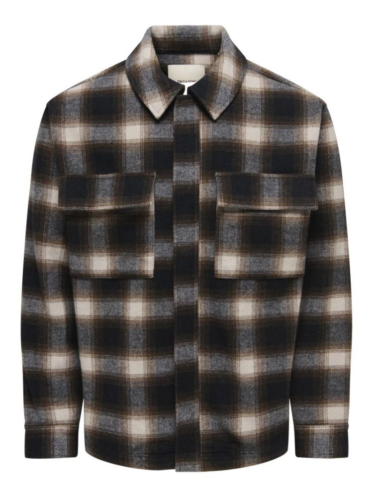 Hemd ONLY & SONS 239342 Jet Blac