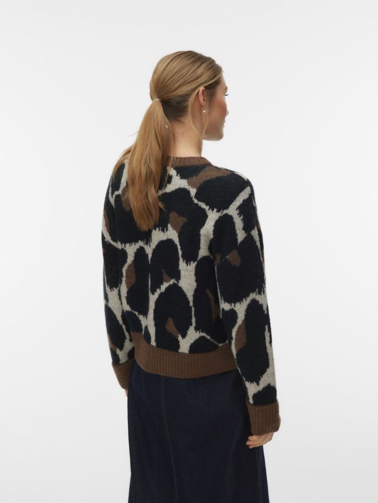 Pull VERO MODA 288475001 Cocoa