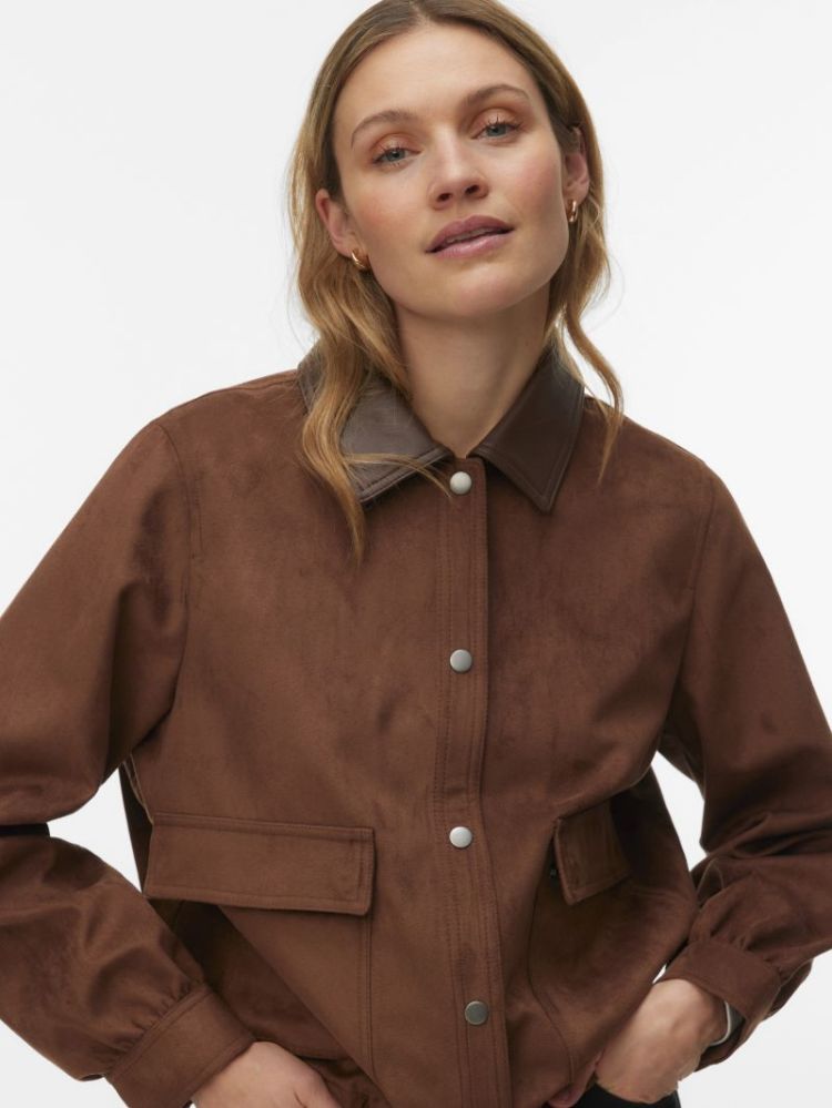Blazer VERO MODA 288475001 Cocoa