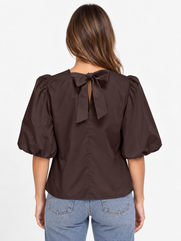 T-shirt JDY 237375 Coffee B