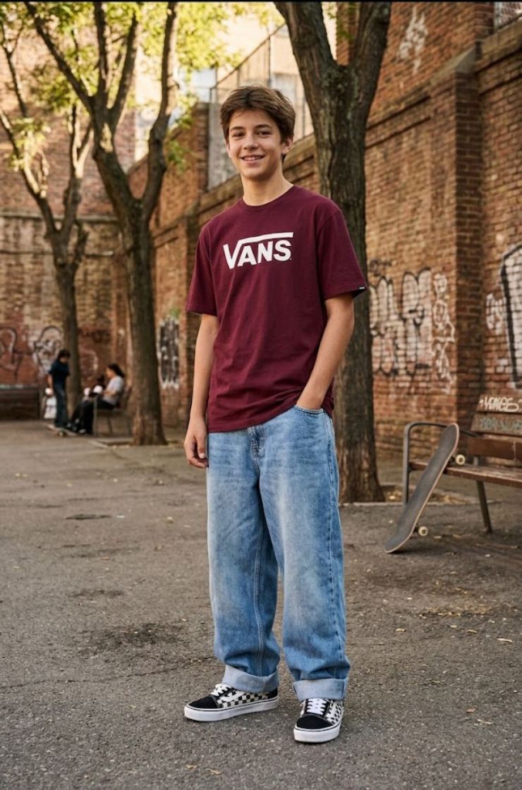 T-shirt VANS MRN1 MAROON