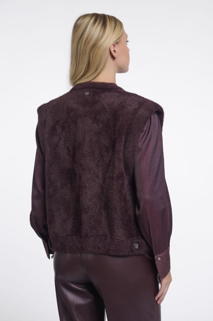 Gilet RINO & PELLE FUDGE CLOAK