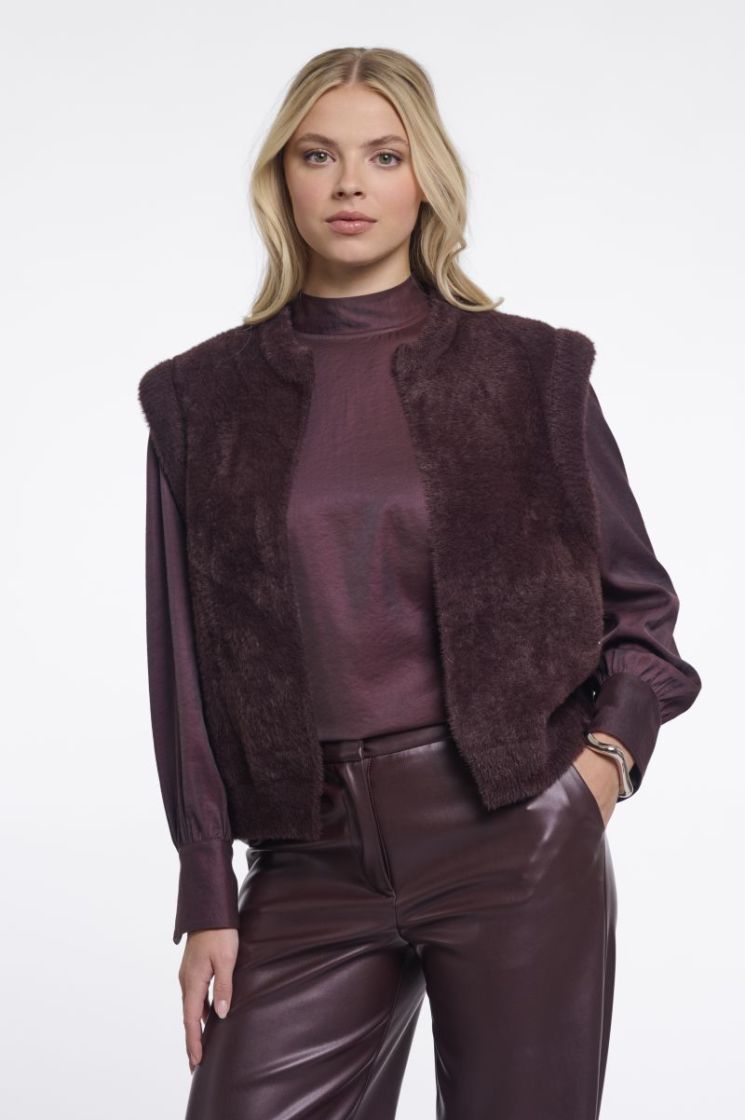 Gilet RINO & PELLE FUDGE CLOAK
