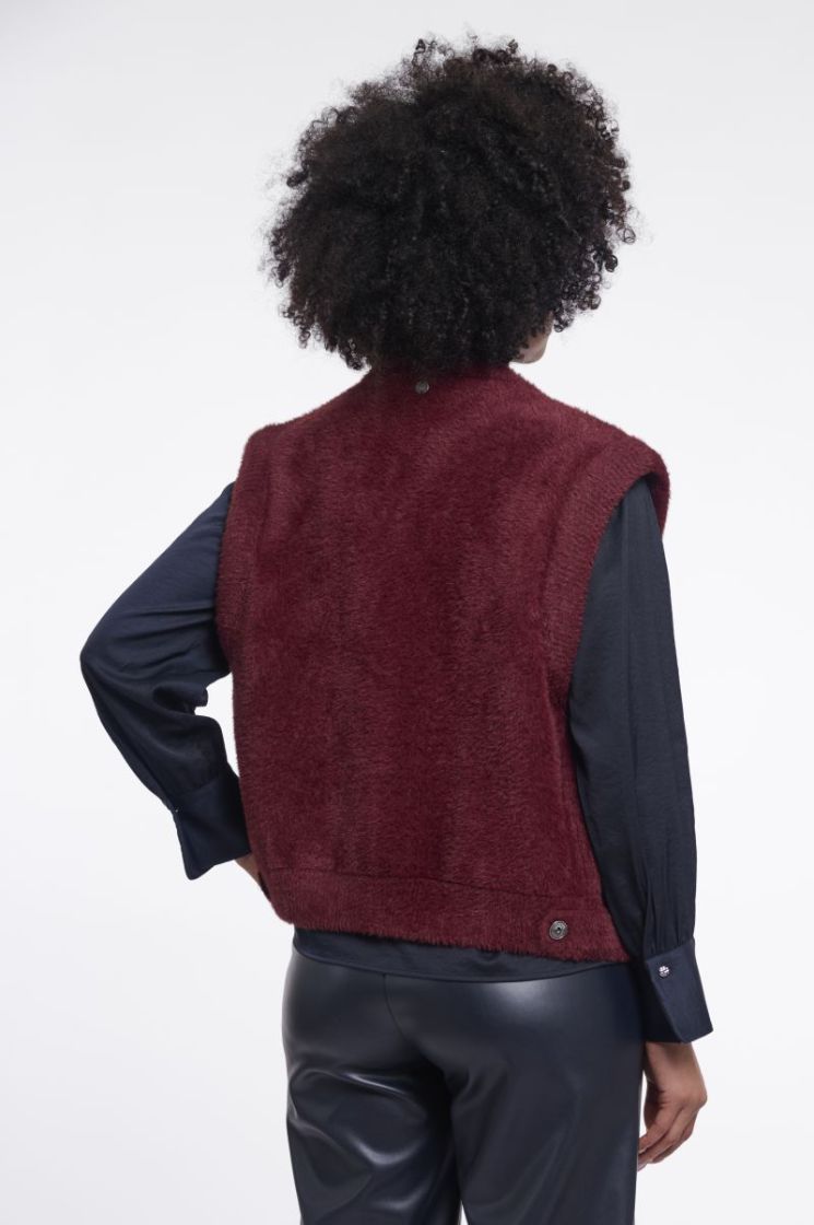 Gilet RINO & PELLE SANGRIA