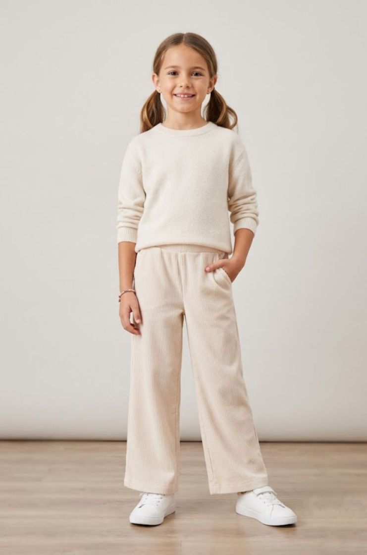 Broek SOMEONE DRE DARK ECRU