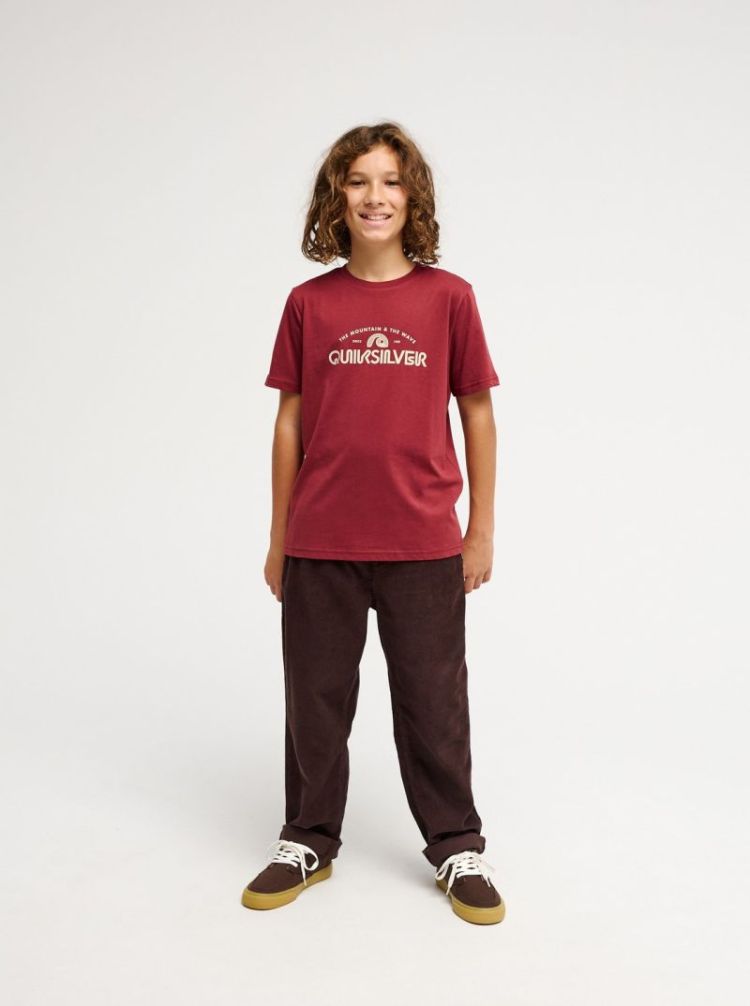 T-shirt QUIKSILVER RRE0 OXBLOOD RE