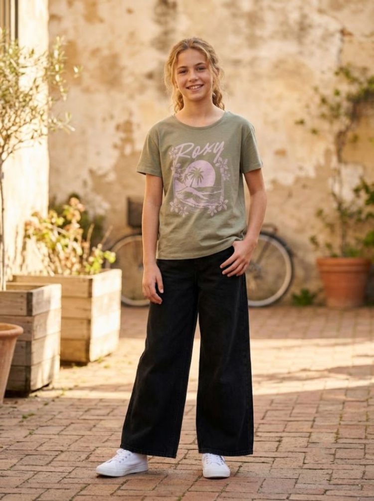 T-shirt ROXY GLD0 OIL GREEN