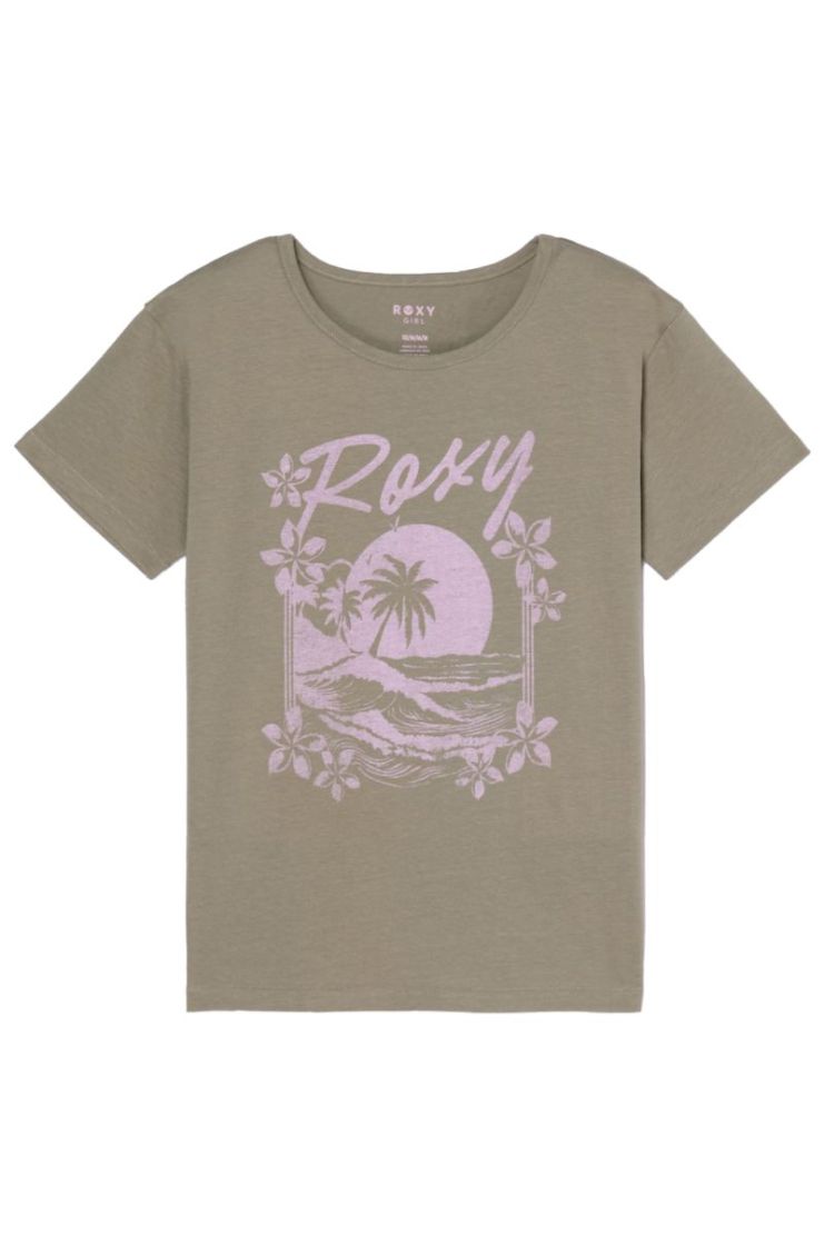T-shirt ROXY GLD0 OIL GREEN