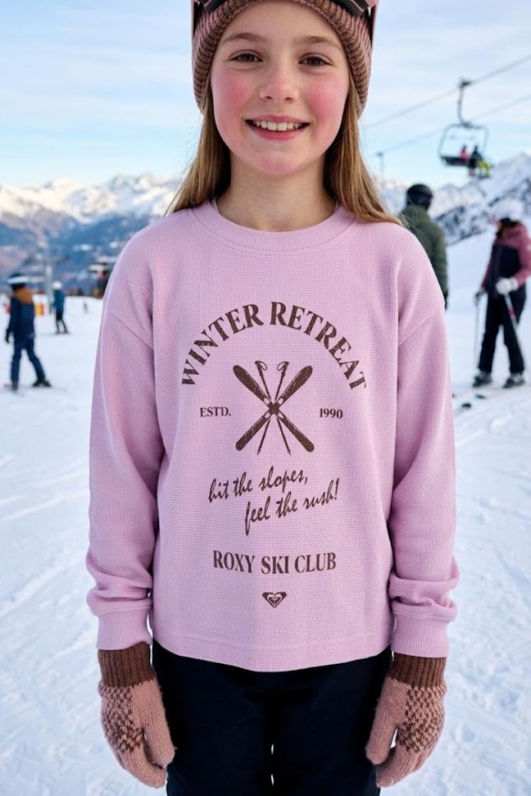 T-shirt ROXY PEZ0 PINK LAVEN