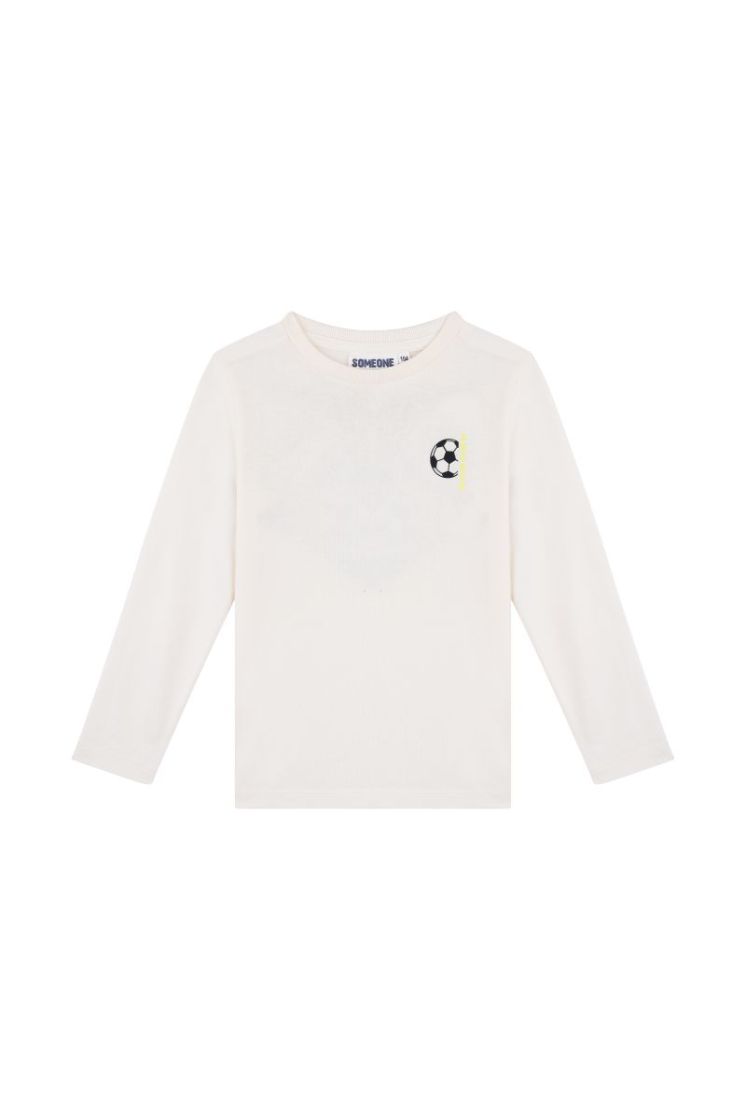 T-shirt SOMEONE DRE DARK ECRU