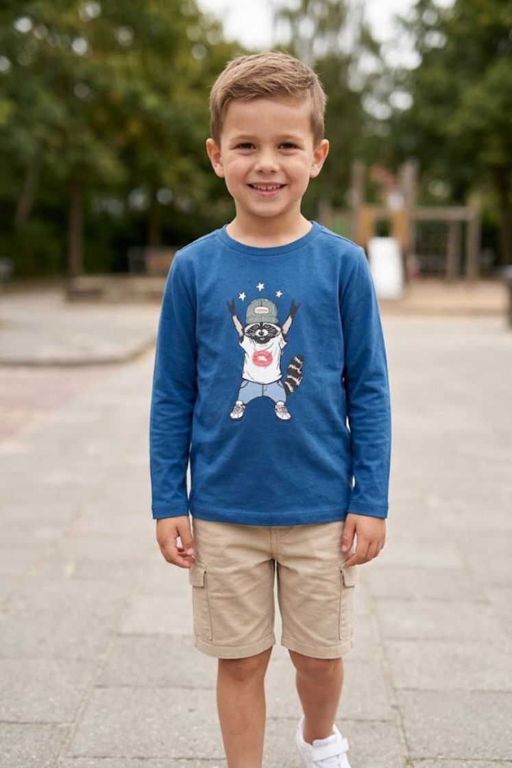 T-shirt SOMEONE BL DARK BLUE