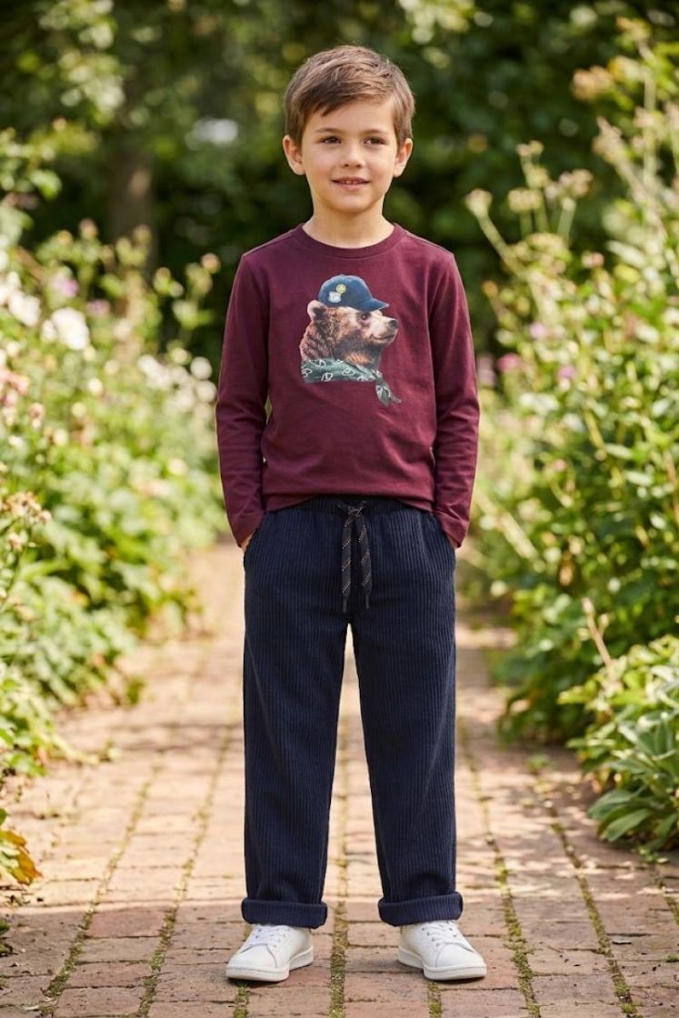T-shirt SOMEONE BO BORDEAUX