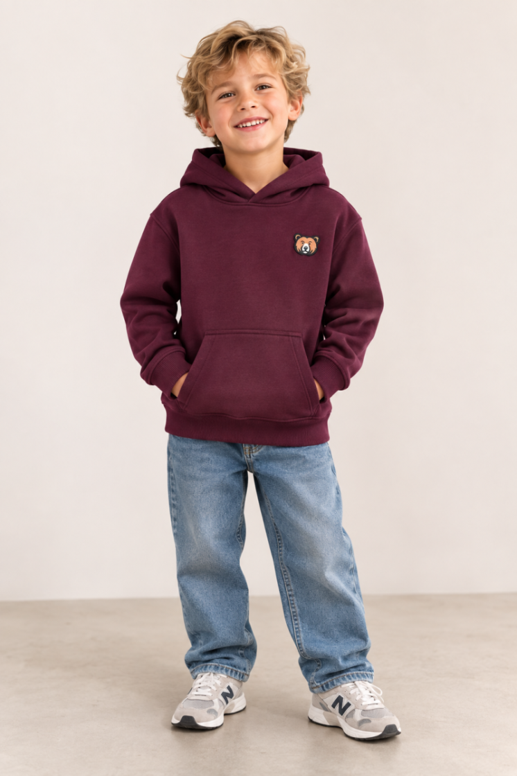 Sweater SOMEONE BO BORDEAUX